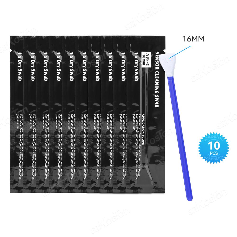 Concept Cleaning Swab Full Frame Sensors 10PCS Individually Vacuum Packed Swabs Brush For DSLR Digital Camera