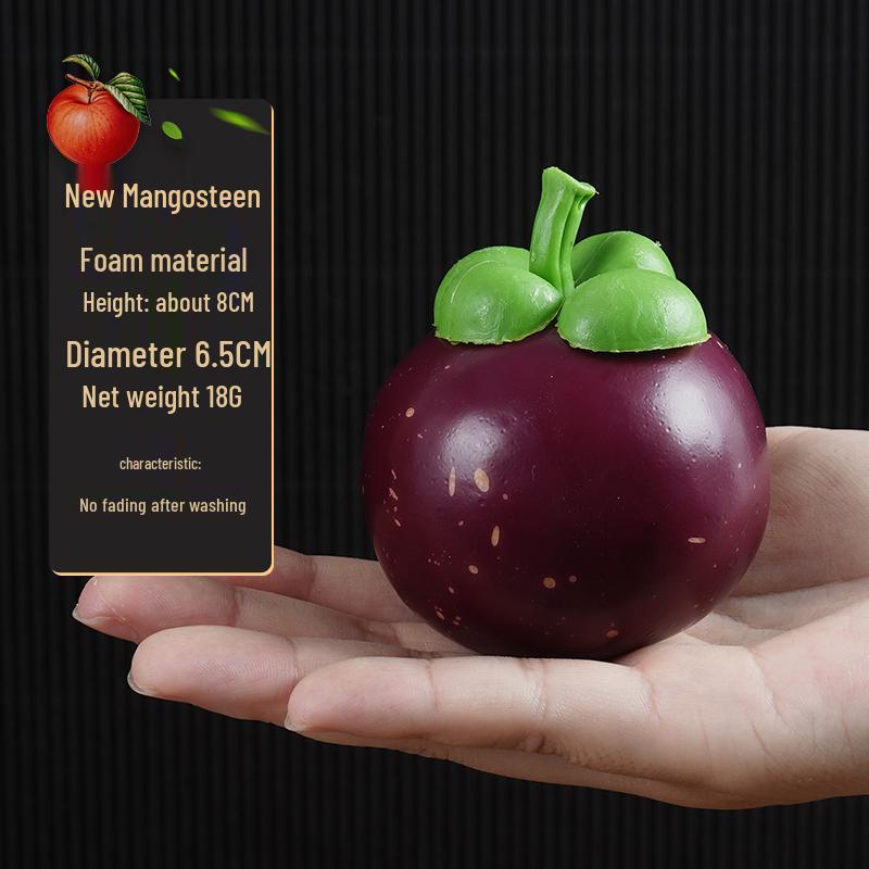 Plastic Apple Fruit and Vegetable Teaching Aid Prop Figurine for Early Education Display