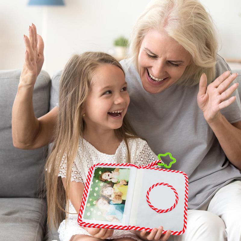 Baby Photo Book Baby First Year Photo Books Elastic Baby Family Book Toddler Photo Album Baby Photo Album Toy For Babies Shower