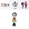 Lebhafte Teen Titans Go Anime-Figuren mit Robin Raven Beast Boy Starfire