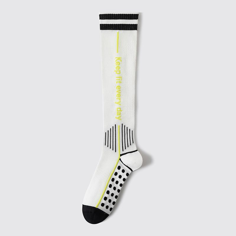Pressure Socks for Women's Sports, Fitness, Running, Rope Skipping, Muscle Compression, Long Tube Yoga, Slimming Legs, Calf Socks