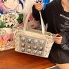 Large Capacity Cross-Border Japanese Anime Ita Bag with Bow Ribbon - Single Shoulder and JK Tote Style