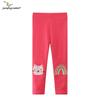 Autumn New Girls' Elastic Knit Leggings for School Students