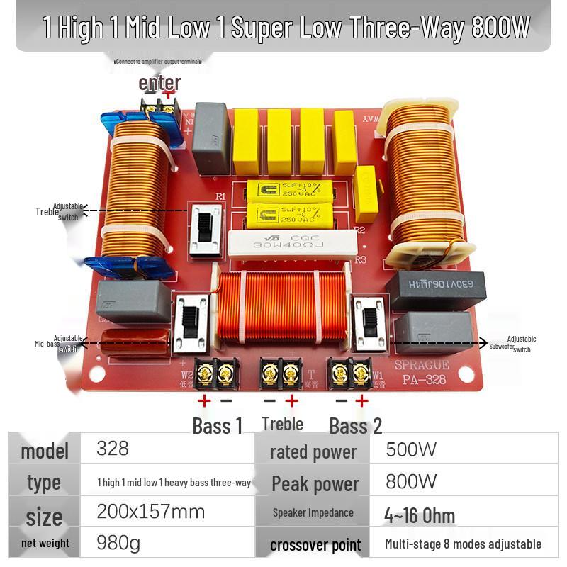DIY High-Power, No-Weld Speaker Crossover: 2-Way to 5-Way HIFI
