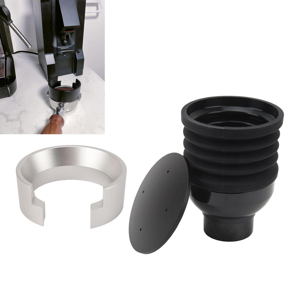 Coffee Grinder Single Dose   for MMG Grinder 2 in 1 Function Coffee Grinder Blowing Bean Bin with Silicone Bellow 58mm Coffee Dosing