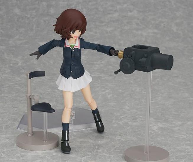 Figma Girls Panzer Yukari Akiyama malované pohyblivé & (ABS&PVC postava bez měřítka)