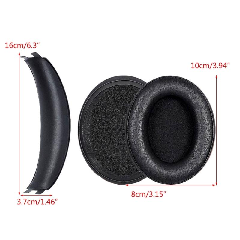 Replacement Earpads Ear Pad Ear Cushions Headband for HyperXCloud Flight S Headphones Cover Case Repair Parts