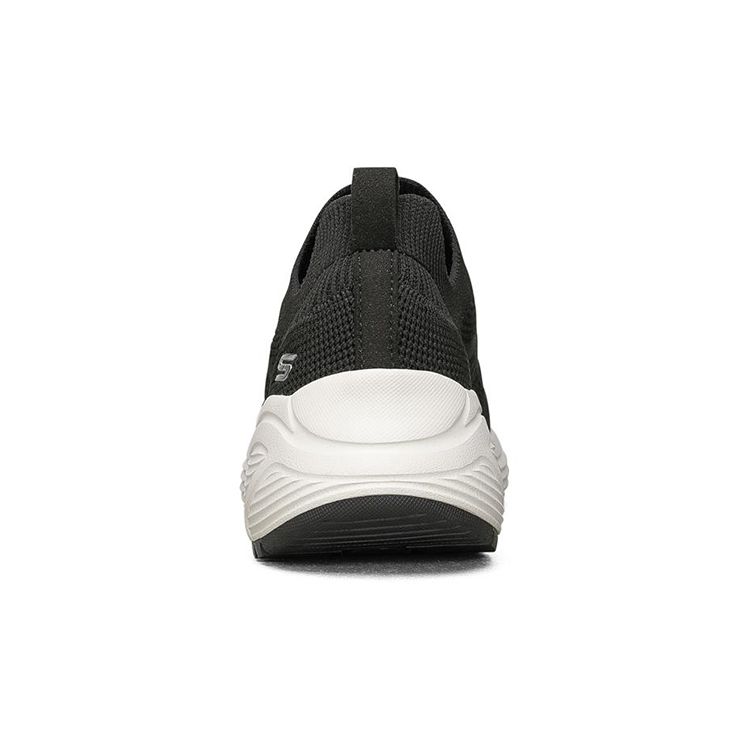 Skechers Bobs Sparrow 2.0 Bequem Trendig Mode Sport Atmungsaktives Gewebe Niedrig geschnitten Freizeit Laufschuhe Damen Sneaker Schwarz 117027-BLK