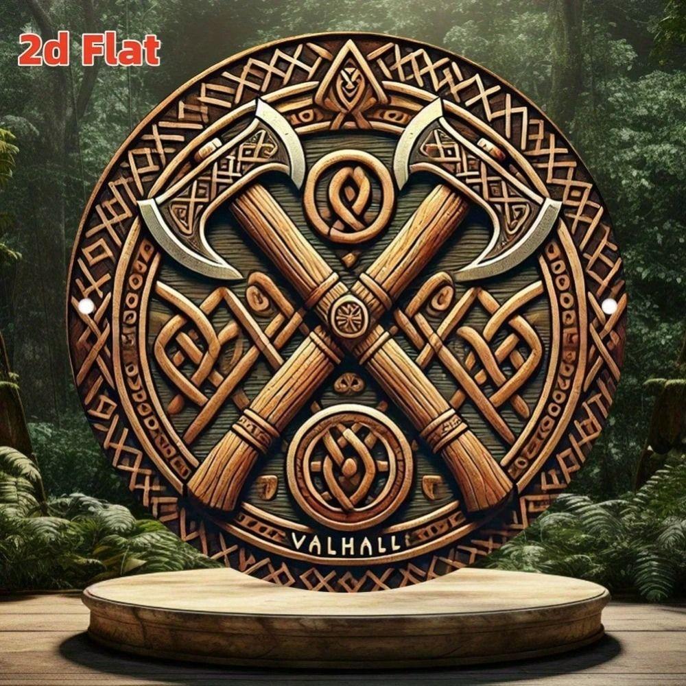 Blechmetall Wandkunst Malerei, 20x20cm Heimdekoration