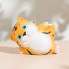 Tiger Wooden Carving Small Figurine Handcrafted Animal Decor For Kids And Gifts