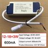 LED Driver Adapter 1Pcs Power Supply Transformer DC 3-4V 600mA for 1W 2W 3W Reading Lamp Projects
