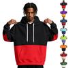 Men's Colorblock Hoodie with Pocket Casual Athletic Pullover