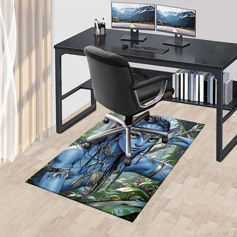 1pz Tappeto Avventura Mondo Avatar per Stanza dei Giochi Camera da Letto Soggiorno Divano Arredamento Casa, Tappeto Area Giochi Bambini Tappetino Antiscivolo Y72928