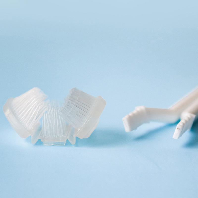 Drei-Seiten-Zahnbürste Weichborsten-Zahnbürste Haushalt Mundpflege-Werkzeug