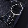 Girls Party Geometric Tassel Chain Bow Crystal Neck Jewelry Woman Clavicle Choker Korean Necklace