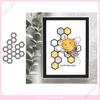 Wabenrahmen Metallstanze 6452 - DIY Stanzform, Kohlenstoffstahl