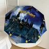 1PC Harry Potter Deathly Hallows Umbrella-8-Rib Reinforced, Automatic Open, Lightweight & Durable, Cute Fashion Accessory for Outdoor, D2637