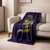Kolkata Knight Riders Logo Blanket print blanket soft and cozy perfect for the living room bed sofa or a nap,gift