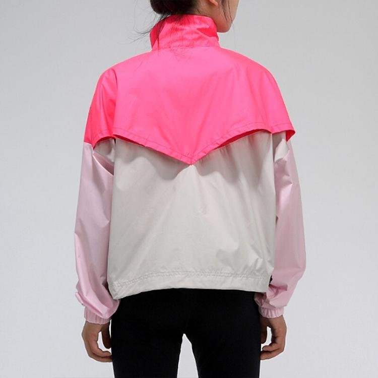 Nike Sportswear Casual Woven Jacket Women Tops Bright-Pink CU5971-639