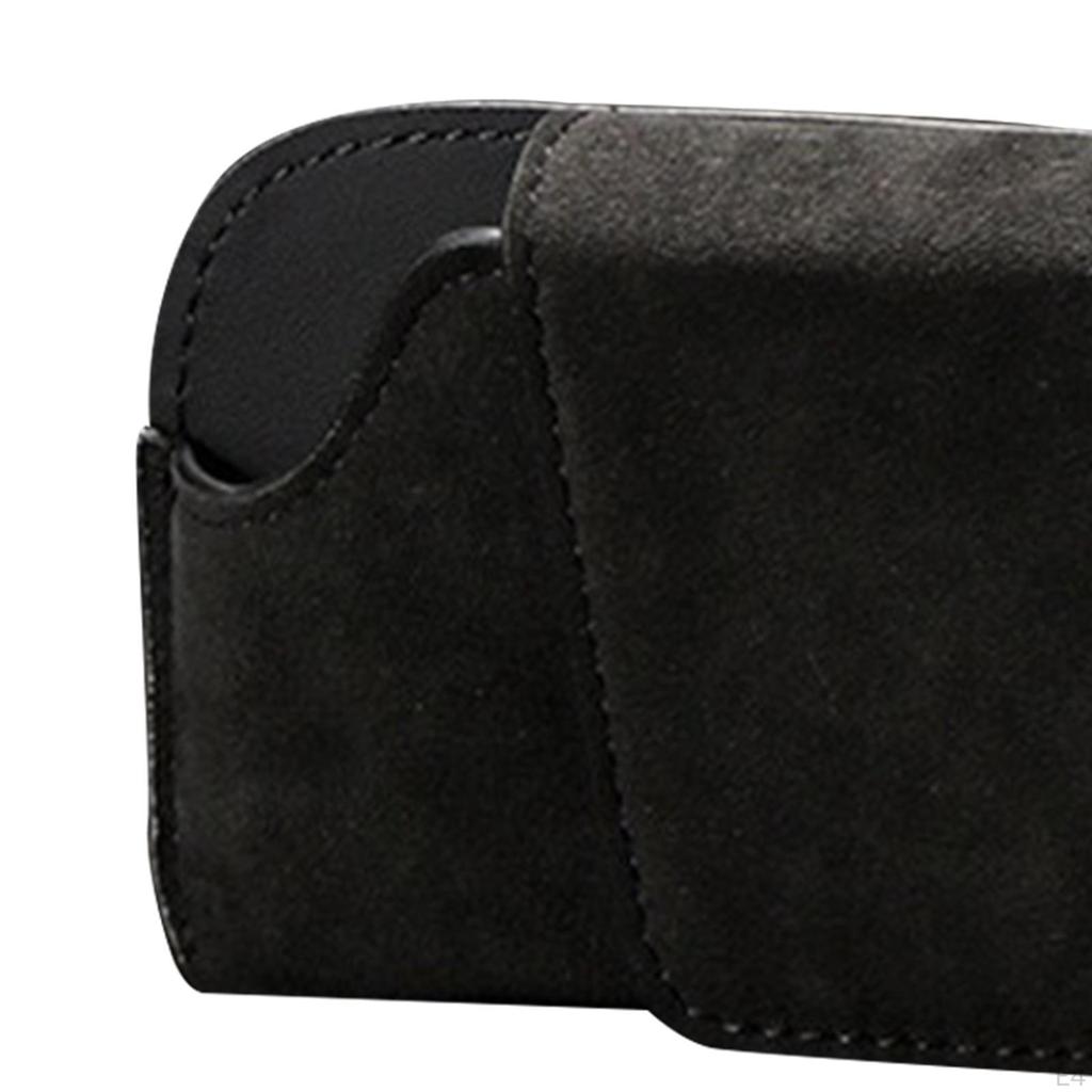 Car Sun Visor Glasses Case Holder Organizer Shockproof Auto Eyeglasses Clip Storage Box