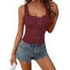 European and American women's clothing Spice Girls strap-on vest women, slim and thin inside and outside, sleeveless top