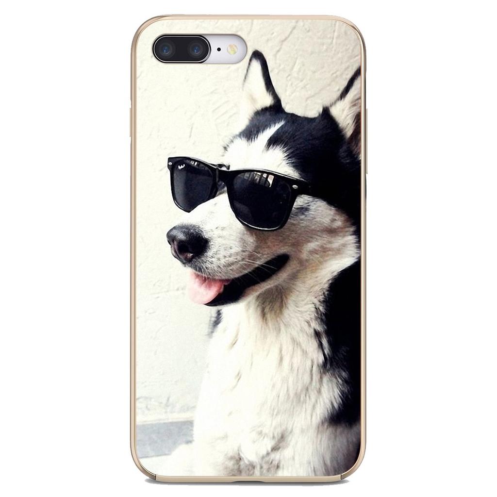 For Xiaomi Mi3 Mi4 Mi5 Mi6 Mi 9 Lite 11t 10 10t 11 Lite Redmi Note Pro Ultra TPU Covers Husky Dog