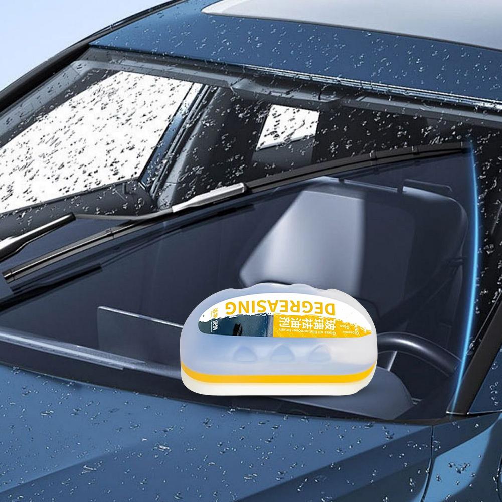 1-3Pcs Car Windshield Oil Film Remover Deep Cleaning Wipe Board Glass Polishing Film Removal Automobile Glass Cleaning Brush