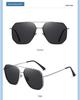 Men's Polarized Nylon Aviator Sunglasses - UV Protection for Driving & Fishing