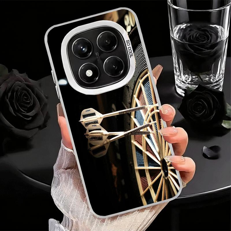 

Darts Aesthetics Wire Target Soft Phone Case for Xiaomi Redmi Note 13 14 15 Pro Plus 12S 12 11S 11 11T 10S 10 Shockproof Cover B Redmi Note 14 5G