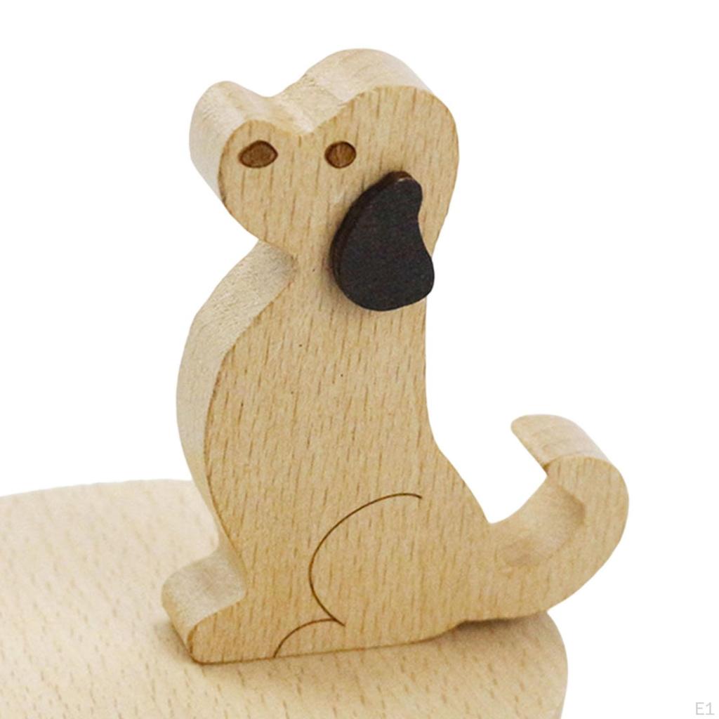 Hunde Handyhalter Tier Handy Dekoration Entzückendes Schreibtischornament Desktop Dock Halterung