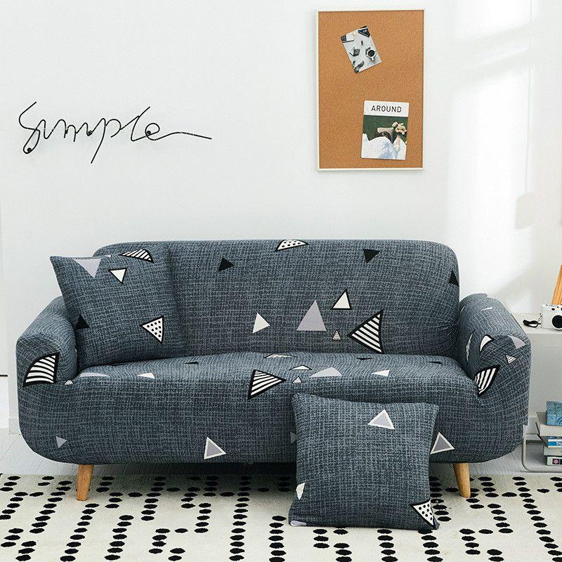 High-quality Geometric Flower Pattern Slipcover For Ultimate Sofa Protection And Style