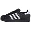 Adidas Originals Superstar Abrasion Resistant Low top Skateboard Shoes Women's Black Pink JI0079(Team1148-LD)