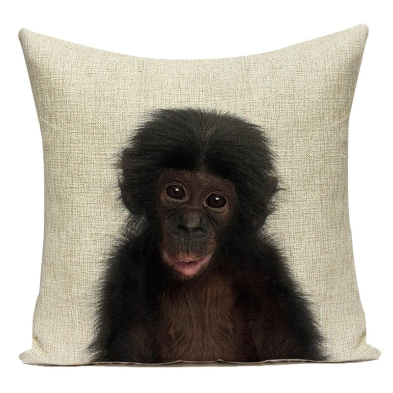 Motto Letters Printed Home Decor Cushion Covers Polyester Black White Pillow Cover Sofa Bed Car Decorative Pillow Case