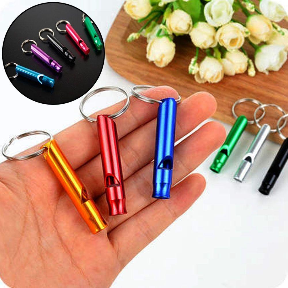 with Keyring Camping Hiking Training Accessories Survival Whistle Emergency Whistles EDC Tools