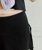 Debiweeo Mellow Waffle Ribbon Shorts Devi-B0102-Black
