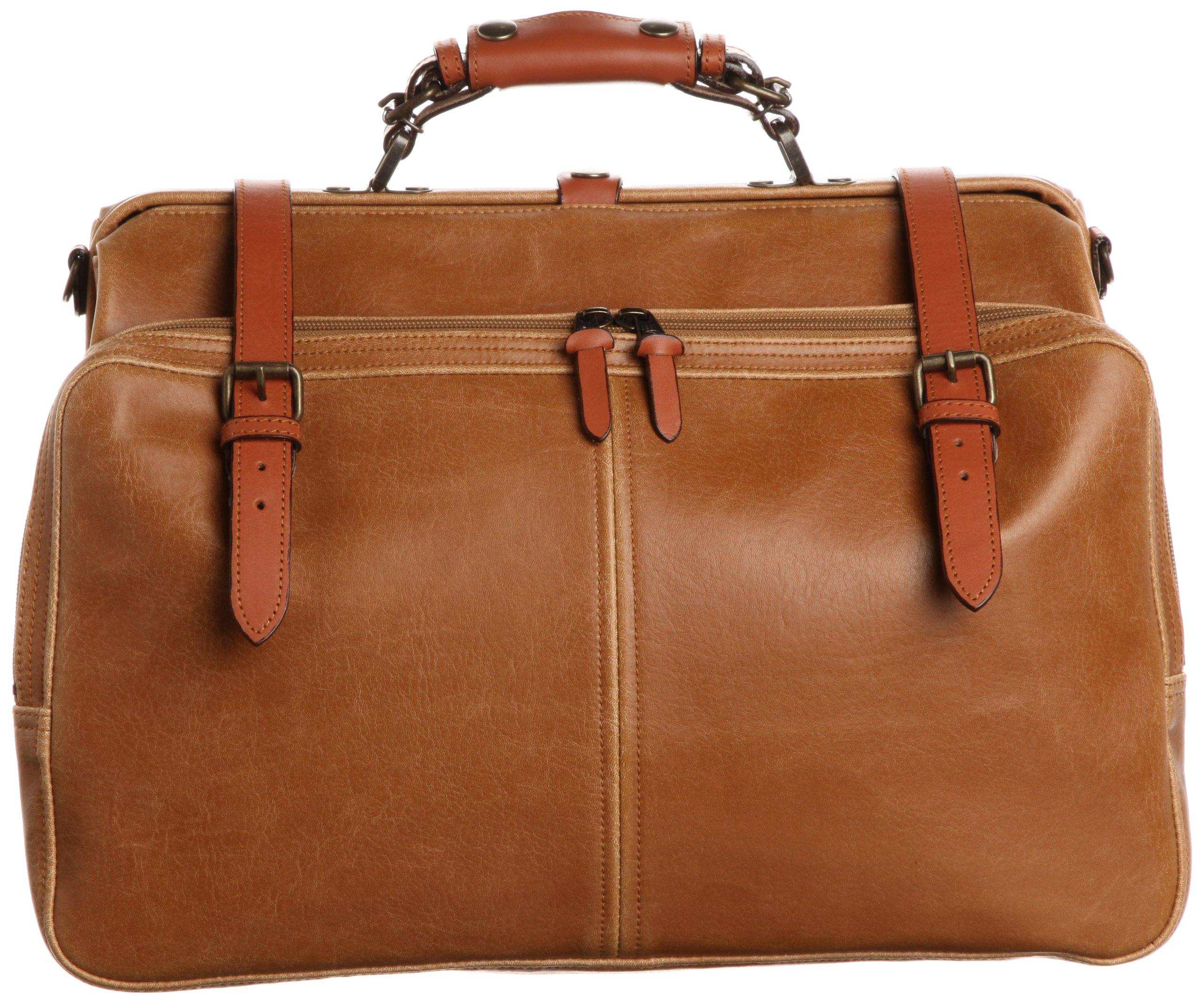 

Kiwada Dulles Boston Bag with Outer Genuine Made in Toyooka Hyogo the of Camel Pocket, Leather, 2-Way, Small, City, Prefecture, Bag Mecca Japan,