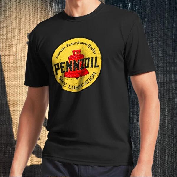 Men s and Women s T-shirts Pennzoil oil company vintage sign S