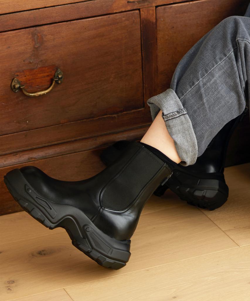 Cesti Iron Block Worker Boots (Black)