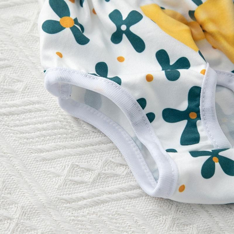 Dog Diaper Breathable Dress Female Pants Panties Shorts Reusable Doggies Period Diaper Incontinence Washable