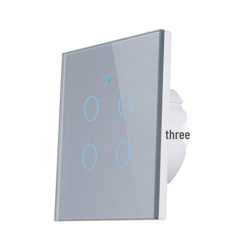 Matter European Standard Smart WiFi Touch Switch (Live/Neutral or Single Live Wire) with Alexa & HomeKit Compatibility.