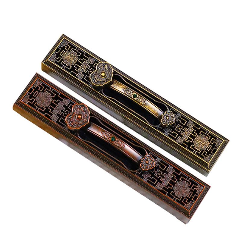 Elegant Antique Deer Alloy Incense Burner for Indoor Use - Perfect for Burning Stick Incense and Home Decoration