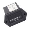 Mechanical Hour Meter DC 12V To 36V Rectangular Engine Hour Meter for Generator Boat Motorcross Motor Truck Tractor