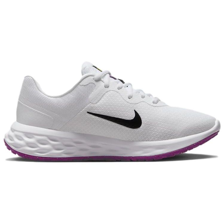 Nike Wmns Revolution 6 Next Nature White Vivid Sulphur Vivid Purple Black DC3729-106
