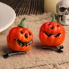 1Pair Pumpkin Hair Clips Halloween Hair Accessories Smiling Pumpkin Hair Barrettes Gothic Alligators Barrettes Gift