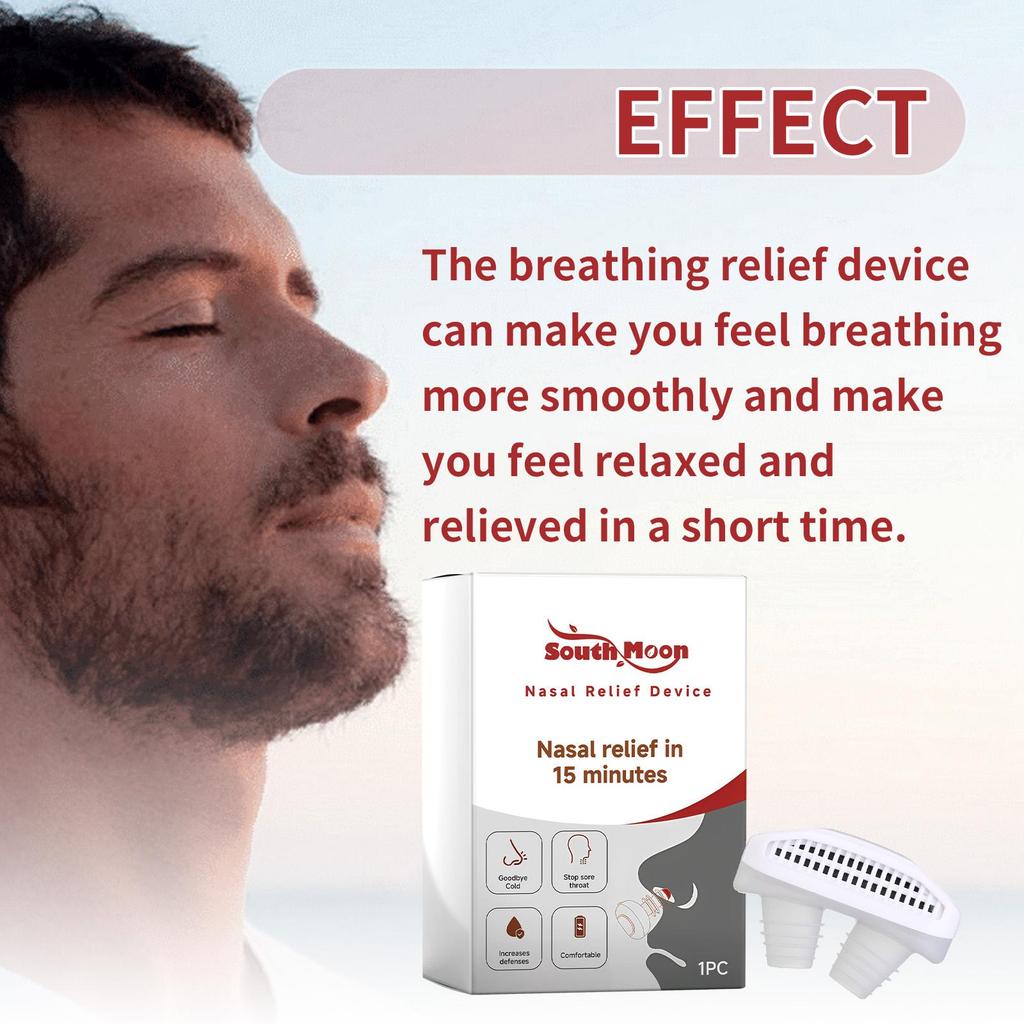 1pcs Nasal Discomfort Relief Relieves Stuffy Nose and Congestion Physiotherapy Nose Soothing Device Clear Breathing