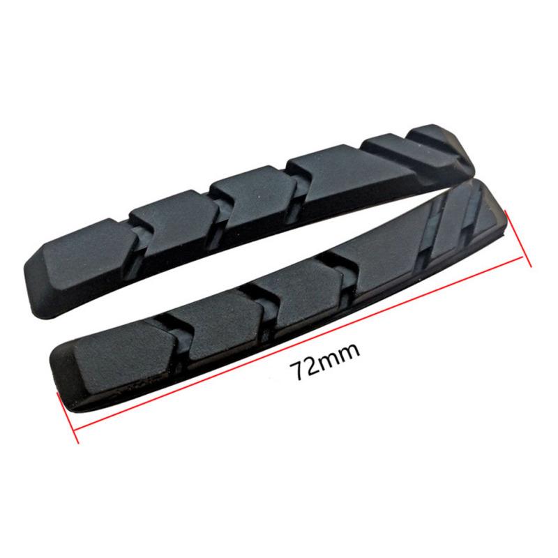 Mountain Road Bicycle Pads Brake Rubber Cycle Braking Biking Accessories