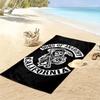 Sons Anarchy: Brotherhood Rebellion Beach Towel Soft Portable for Travel Seaside Outdoor Pool Towel Absorbent Bath Towel Fashion