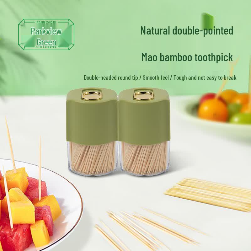 

Disposable Bamboo Toothpick Dispenser (2-Pack)