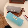 Dirt-resistant Pen Bag Corduroy Stationery Storage Bag Simple Stationery Organizer  School Office