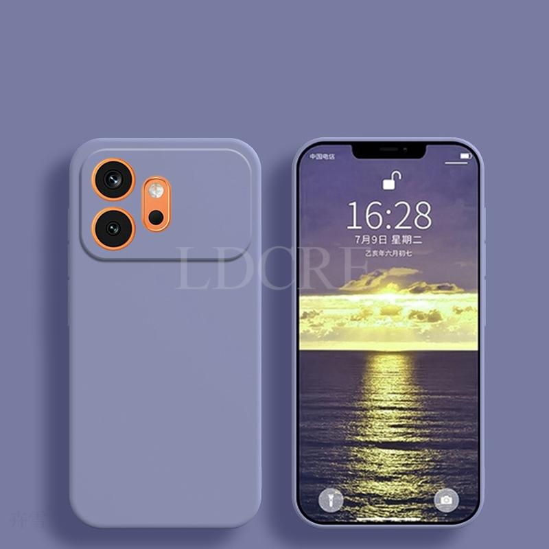 For Honor 600 Case Liquid Silicone Official Phone Cover Honor 600 Case TPU Plain Rubber Protector Case Honor 600 Pro Cover